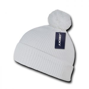 Pom Pom Acrylic Beanie