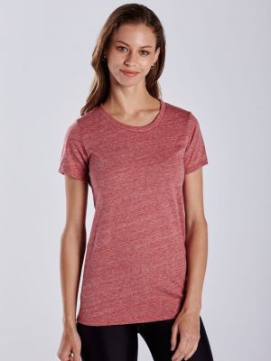 Women's Short Sleeve Tri-Blend Crew