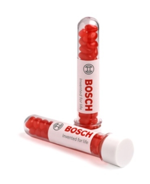 Test Tube Filled with Jelly Beans 40G (Mixed Colours or Corporate Colours)