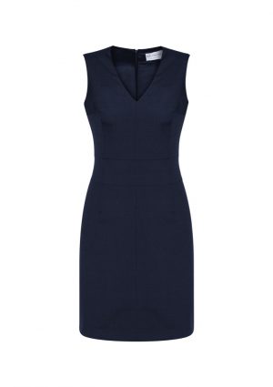Ladies Sleeveless V Neck Dress