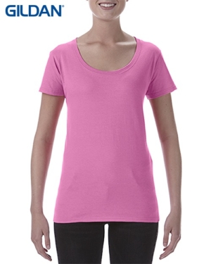 Gildan Ladies Deep Scoop Tee