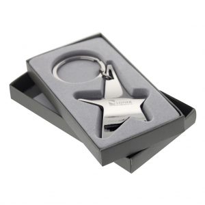 The Silver Stella Key Chain