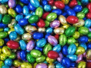 Bulk Mini Solid Easter Eggs 1kg Box
