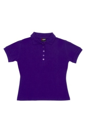 Ladies 100% Cotton Pique Knit Polo