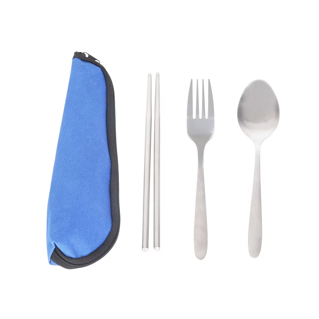 3 Piece Stainless Steel Travel Utensils Set Promotional Products