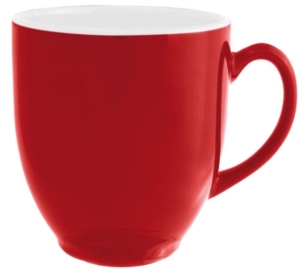 Broadway Mug Gloss Red/White