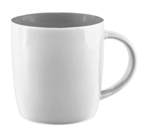 Ariston Two Tone New Bone Barrel Mug Navy/White