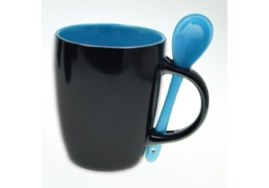 Coffee Mug With Spoon