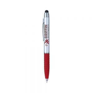 Silver Cool Grip Stylus Pen