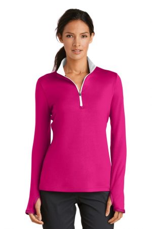 Nike Ladies Dri-FIT Stretch 1/2-Zip Cover-Up