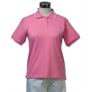 Ladies Solid Pique Polo