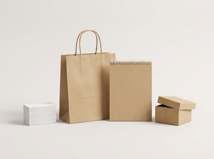 Paper & Print Products: Notepads, cards, paper bags and packaging